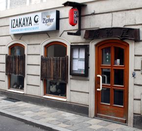 Das japanische Restaurant Izakaya an der Klammstraße