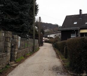 Breinbauerweg, Blick Richtung Osten