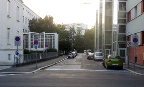 Hyrtlstraße, Blick Richtung Norden