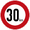 Symbol 30 km/h