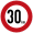 Symbol 30 km/h