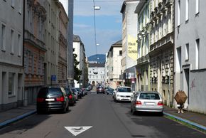 Karl-Wiser-Straße, Blick Richtung Nordosten