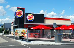 Burger-King-Filiale an der Industriezeile