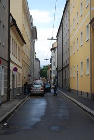 Hafnerstraße, Blick Richtung Norden